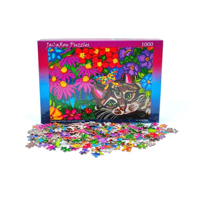 Gepersonaliseerde Custom Puzzel Spel 100 500 1000 2000 Voor Volwassen Kinderen