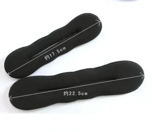 Tóc đen ma thuật tóc Bun Maker 4 gói (2 nhỏ 2 lớn) bọt xốp dễ dàng bánh Shaper mạnh mẽ linh hoạt tái sử dụng