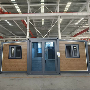 Micro-villa résidentielle moderne minimaliste avec panneaux sandwich et conception étanche, maison conteneur extensible - Product Image 1