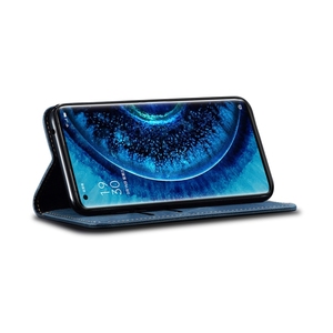 Protector de teléfono para OPPO Find <span class=keywords><strong>X2</strong></span> <span class=keywords><strong>Pro</strong></span>, textura vaquera, estilo Casual, Funda de cuero con tapa Horizontal - Product Image 5