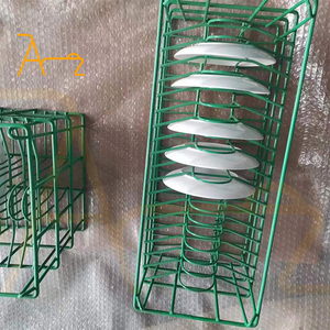 Factory Customized Wholesale Diameter 6-13 Inch Plates Iron <strong>Wire</strong> Immersed Plastic <strong>Storage</strong> <strong>Baskets</strong> for <strong>Storage</strong> - Product Image 6