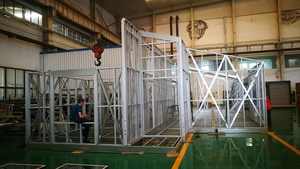 Cadre <span class=keywords><strong>en</strong></span> acier, <span class=keywords><strong>prix</strong></span> bas, facile à assembler, <span class=keywords><strong>clé</strong></span> <span class=keywords><strong>en</strong></span> <span class=keywords><strong>main</strong></span>, <span class=keywords><strong>maison</strong></span>, petite <span class=keywords><strong>maison</strong></span>, cabine modulaire - Product Image 6