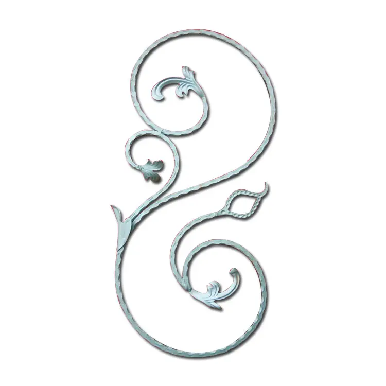 Wrought Iron Picket Baluster Decorative Stair Part Cast Ornamental Iron Forged Fence Garden Gates