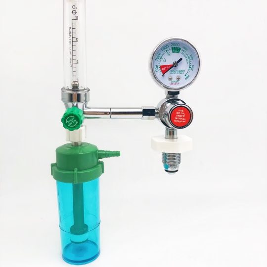 Кислородный ингалятор бытовой кислородный цилиндр расходомер кислородный всасывающий Поплавковый манометр редукционный клапан с увлажнителем