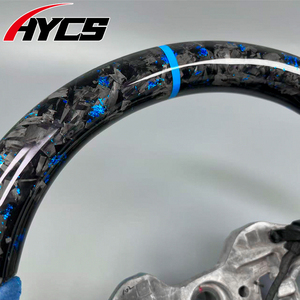 Volante in Fibra di Carbonio Forgiata LED RPM Personalizzato con Riscaldamento per Hyundai Elantra N I30N I20N Veloster N <span class=keywords><strong>Kona</strong></span> N Accessori Auto - Product Image 3