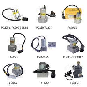 YNF02660 K3V112 Válvula Solenoide de Bomba Hidráulica Principal para Excavadora, Repuesto TDRDE5K-10/40 para Kawasaki <span class=keywords><strong>KOBELCO</strong></span> SK200-1 SK200-<span class=keywords><strong>2</strong></span> - Product Image 3