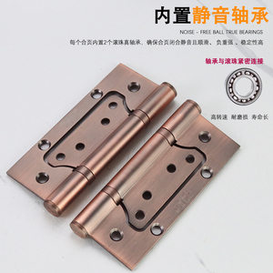 บานพับสแตนเลส 304 ขนาด 4 นิ้ว สำหรับงานหนัก สำหรับประตูห้องนอนไม้ - Product Image 4