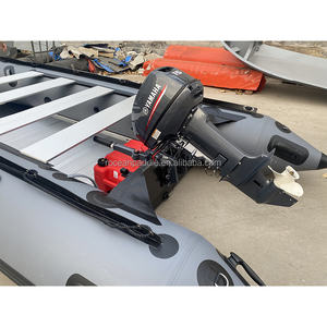 قارب إنقاذ متين قابل للنفخ من الألومنيوم 8 أشخاص مع محرك خارجي - Product Image 4