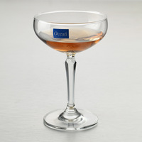 Verre à Martini Élégant en Cristal Transparent, Verre à Jus, Verre à Boissons pour Hôtels et Restaurants