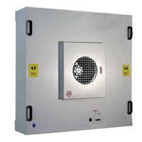 Filtro de escape FFU Hepa, ventilador