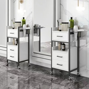 Mueble de Peluquería Directo de Fábrica, Mesa de Herramientas para Barbería, Estante Especial para Peluquero, Espejo de Pie para Peluquería, Mueble con Espejo - Product Image 5
