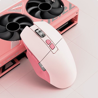 Ratón Inalámbrico Profesional para Juegos, Tri-Modo, Recargable, Retroiluminación RGB, 4800 DPI, Interfaz USB/Tipo-C, 7 Botones, para Computadora/PC
