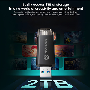 <span class=keywords><strong>Lector</strong></span> <span class=keywords><strong>de</strong></span> Tarjetas SYONG USB a + Tipo C, <span class=keywords><strong>Lector</strong></span> <span class=keywords><strong>de</strong></span> Tarjetas <span class=keywords><strong>de</strong></span> Memoria SD TF <span class=keywords><strong>de</strong></span> Una Sola Ranura para Windows, Mac y Android - Product Image 4