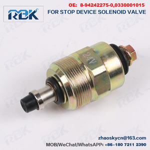 Vanne solénoïde Rbk Flameout 24V pour carburateur 8-94242275-0 - Product Image 2