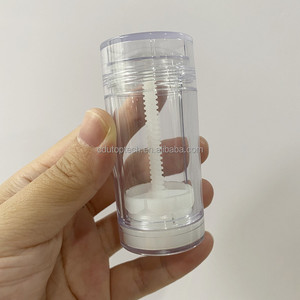 Stock de bâton de déodorant cosmétique vide et rond pour les soins de la peau de 30ml personnalisé en bâton de déodorant noir blanc - Product Image 6
