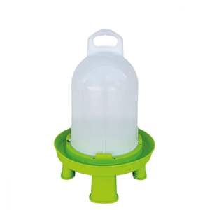 <span class=keywords><strong>Bebedero</strong></span> y Dispensador de Agua para Pollos BERYS Nuevo de 8L, Verde y Blanco, <span class=keywords><strong>Doble</strong></span> Cilindro, con Patas Extraíbles, Plástico PP Reforzado, en Venta - Product Image 4