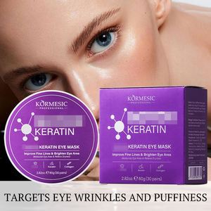 KORMESIC - Parches de Silicona para Ojos con Queratina Antiarrugas, 80g, Reafirmantes, Refinantes, Calmantes, Iluminadores, Reparadores - Product Image 2