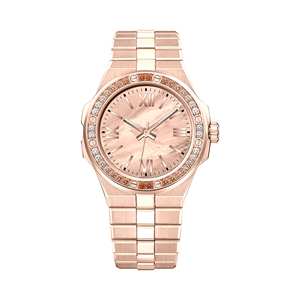 <span class=keywords><strong>Montre</strong></span> à quartz en acier inoxydable pour femmes, petite taille 29 mm, cadran à aiguilles, strass, <span class=keywords><strong>luxe</strong></span>, brillante, pour femmes - Product Image 4