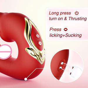 Vibrateur lapin 3-en-1 silencieux, 7 vitesses télescopiques, 7 modes de vibration, 5 modes de stimulation, étanche IPX7, jouet sexuel pour femmes - Product Image 5