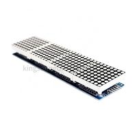 MAX7219 Dot led Matrix Module Led Display Control controller 4 In 1 Display with 5pin Line