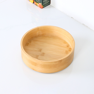 10 inch Vòng tre xoay bàn xoay gia vị tổ chức lười biếng <span class=keywords><strong>Susan</strong></span> cho tủ bàn hoặc phòng đựng thức ăn - Product Image 6