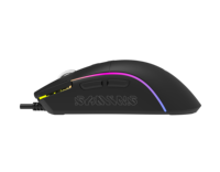 Souris de jeu filaire JEDEL8D GM910 avec éclairage RGB, bouton double clic programmable, bonne texture, souris de jeu