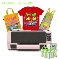Impresora DTF A3 Versátil, Máquina de Inyección de Tinta de Transferencia Directa de Rollo a Rollo con Película PET para Negocios de Impresión de Camisetas