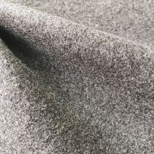 Tissu de laine double face 710g 25% laine <span class=keywords><strong>gris</strong></span> couleur fil teint pour les manteaux d'hiver Costumes Vestes Vêtements - Product Image 3