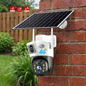 Cámara de Seguridad IP Solar 4G Inalámbrica Icsee de 6MP con PIR, PTZ de 360°, Bajo Consumo, para Exteriores, Sistema de CCTV - Product Image 1