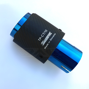 Punta de <span class=keywords><strong>escape</strong></span> universal de fibra de carbono para <span class=keywords><strong>Akrapovic</strong></span> Blue Bake, tubo de <span class=keywords><strong>escape</strong></span> de acero inoxidable, rendimiento, puntas de <span class=keywords><strong>escape</strong></span> universales - Product Image 2