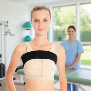 Bande de compression mammaire post-chirurgie de haute qualité, soutien médical, ajustement confortable, approvisionnement en gros - Product Image 3
