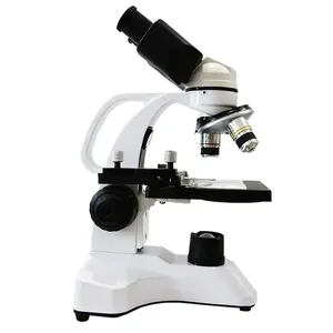 Biolgical प्रयोगशाला उपकरण उच्च गुणवत्ता माइक्रोस्कोप माइक्रोस्कोप के ऑप्टिकल भागों के साथ शैक्षिक सामग्री