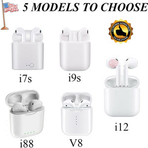 Auriculares coloridos I9s I12 2019 Personalizar logotipo Tws 5.0 Auriculares Emparejamiento automático Auriculares inalámbricos - Product Image 6