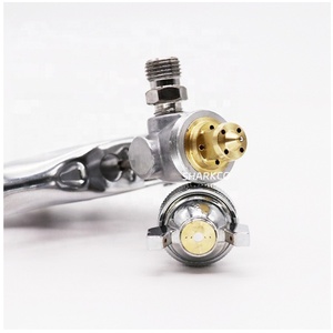 Pistolet de peinture pneumatique F75 75 F75G 1,5 mm pour revêtements, outils à air comprimé, pistolet de pulvérisation F-75 F75-G 75 avec buse de 1,5 mm, capacité 400 ml - Product Image 4