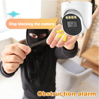 4MP POE IP Security Camera with Colorful Built-in Microphone Real Audio Record Two-way Communication CCTV Camera Full Metal