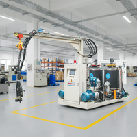 Machine à mousse de polyuréthane haute pression XIN LIANG à faible coût, nouvelle, contrôlée par PLC, avec pompe à moteur, multi-tension (220V-440V), réservoir de 250L