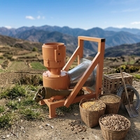 Broyeur à granulés de bois TOPS entraîné par tracteur, production de 200-600 kg/h, économie d'énergie, moteur 28 kW, pour sciure de bois, coques de riz, paille