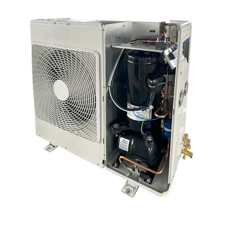Unit kondensasi pendingin udara 4Hp ZB29-KQ kompresor gulir Copeland untuk penyimpanan ruangan dingin