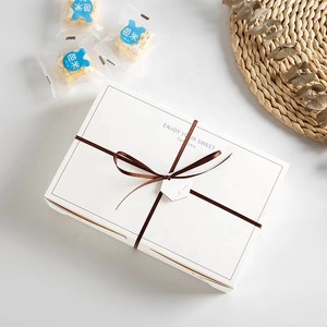 Cajas de Embalaje para Galletas y Postres, Caja de Regalo de Papel Plegable Blanca para Bodas, Cumpleaños, Navidad, Damas de Honor, Propuesta de Matrimonio - Product Image 2