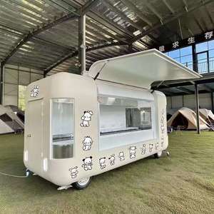 รถขายอาหารเคลื่อนที่ปี 2006 พร้อมครัวครบชุด รถขายอาหารเบอร์เกอร์ ฮอทดอก กา<span class=keywords><strong>แฟ</strong></span> ไอศกรีม <span class=keywords><strong>ชา</strong></span>นมไข่มุก พิซซ่า - Product Image 6