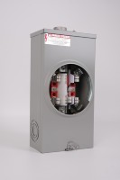SAIPWELL 100A 200A 4 mâchoires 2 en 1 américain US compteur d'énergie boîte de prise électrique mètre carré socle de prise