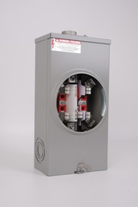 Saipwell 100A 200A 4 Hàm 2 Trong 1 Mỹ Mỹ Năng Lượng Meter Ổ Cắm Hộp Điện Vuông Meter Ổ Cắm Cơ Sở - Product Image 4