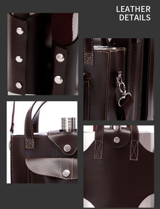 Flacon à liqueur <span class=keywords><strong>en</strong></span> acier inoxydable personnalisé <span class=keywords><strong>en</strong></span> gros, whisky, <span class=keywords><strong>alcool</strong></span>, <span class=keywords><strong>avec</strong></span> sac <span class=keywords><strong>en</strong></span> cuir pour homme fort - Product Image 6