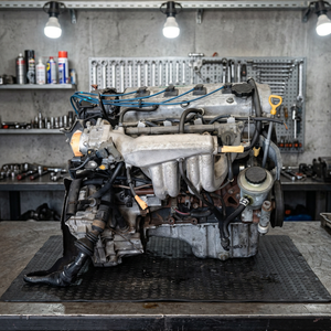 เครื่องยนต์มือสอง JDM รุ่น 5A FE พร้อมเกียร์อัตโนมัติ แบบจ่ายไฟด้วยไดส์ท์ริปเตอร์ - Product Image 3
