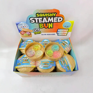 Meilleures ventes : Boîte mystère de dumplings squishy surprise, avec paillettes, en TPR souple - Product Image 3