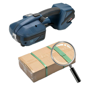 <b>Battery</b>-Powered Handheld Electric Semi-Automatic Strapping Machine for Food Beverages Textiles <b>Pump</b> Strapping Machine - Product Image 1