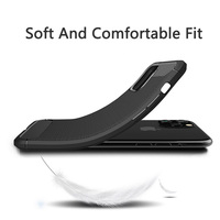 TPU antichoc protection téléphone portable sacs en Fiber de carbone coque de téléphone pour xiaomi Redmi 9 11 12 13 Lite Note10 Pro