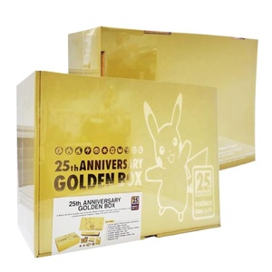 Coffret Cadeau 25ème Anniversaire (chinois) – Lots Mystères de Cartes à Collectionner Anime <span class=keywords><strong>Pas</strong></span> Chères – Boîte de Jeu de Cartes Japonais Très Demandée - Product Image 5