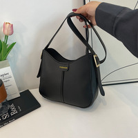 Nouveau design 2027 – Sac bandoulière décontracté grande taille pour téléphone, couleur unie, sac à main carré simple avec fermeture éclair pour femme