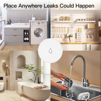 Détecteur de fuite d'eau TUOAN Tuya 75dB avec notification par application, capteur ZigBee pour l'application Tuya